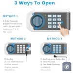 Waterproof Fireproof Digital Safe with Keypad