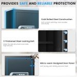Waterproof Fireproof Digital Safe with Keypad