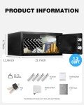 TOTOY Fireproof Waterproof Safe Box for Home