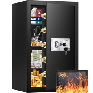 Extra Large Fireproof Safe with Alarm System