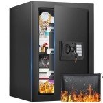 Fireproof Home Safe with Smart Alert System