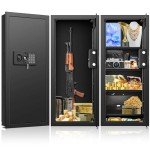 Fireproof In-Wall Safe with Combination Lock