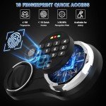 Large Fireproof Fingerprint Safe for Valuables
