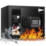 Fireproof Digital Safe with Anti-Theft Alarm