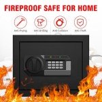 Fireproof Digital Safe with Anti-Theft Alarm