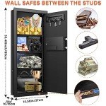 Fireproof In-Wall Safe with Combination Lock