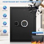 Large Fireproof Fingerprint Safe for Valuables
