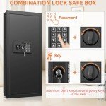 Fireproof In-Wall Safe with Combination Lock