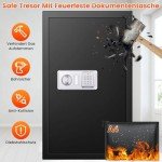 Extra Large Fireproof Safe with Alarm System