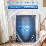 Large Fireproof Fingerprint Safe for Valuables
