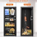 Fireproof In-Wall Safe with Combination Lock