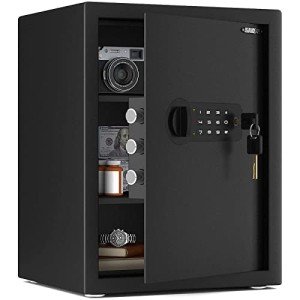 Fireproof Waterproof Safe with Digital Keypad Lock