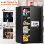 Extra Large Fireproof Safe with Alarm System