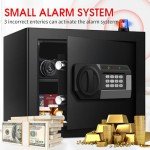 Fireproof Digital Safe with Anti-Theft Alarm