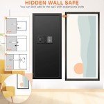 Fireproof In-Wall Safe with Combination Lock