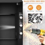 5.0 Cub Fireproof Digital Safe for Home Security