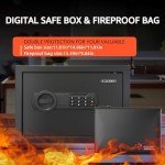 Goldenkey Fireproof Safe for Documents and Valuables