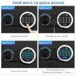 Large Fireproof Fingerprint Safe for Valuables