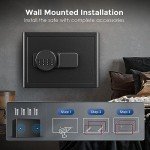 34L Fireproof Hotel Safe with Combination Lock