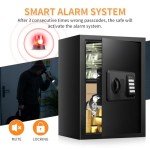 Large Fireproof Safe with Digital Keypad Security