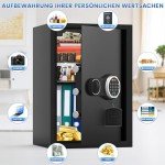 Large Fireproof Fingerprint Safe for Valuables