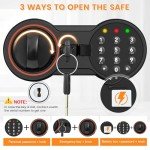 5.0 Cub Fireproof Digital Safe for Home Security