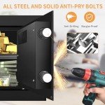 Fireproof and Waterproof Home Safe with Keypad