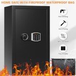 Large Fireproof Waterproof Home Security Safe