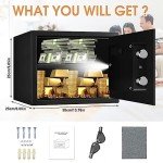 Small Fireproof Safe with Digital Keypad for Home