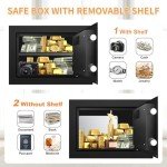 Fireproof and Waterproof Home Safe with Keypad