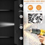 Large Fireproof Waterproof Home Security Safe