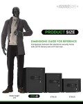 Fireproof Waterproof Safe with Digital Keypad Lock