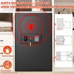 Large Fireproof Safe with Digital Lock & Bag