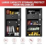 Fireproof Large Safe with Digital Keypad Lock