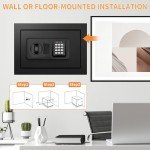 Fireproof and Waterproof Home Safe with Keypad