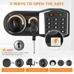 Large Fireproof Waterproof Home Security Safe