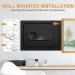 Small Fireproof Safe with Digital Keypad for Home