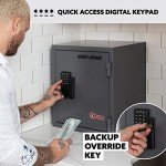 Iron Hawk Fireproof Home Safe for Personal Security