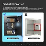XDeer Biometric In-Wall Hidden Security Safe