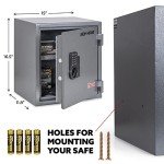 Iron Hawk Fireproof Home Safe for Personal Security