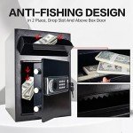 Digital Keypad Security Safe with Drop Slot