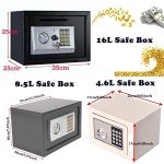 Lockable Digital Cash Safe Box for Home Security