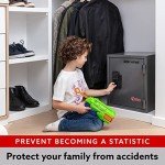 Iron Hawk Fireproof Home Safe for Personal Security
