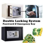 Lockable Digital Cash Safe Box for Home Security