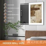 XDeer Biometric In-Wall Hidden Security Safe