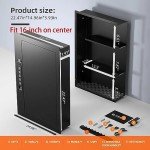 XDeer Biometric In-Wall Hidden Security Safe