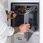Iron Hawk Fireproof Home Safe for Personal Security