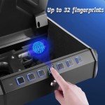 Biometric Gun Safe with Quick Access Features