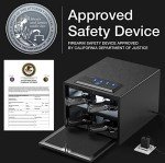 XDeer Biometric Handgun Safe with Quick Access