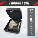 Portable Combination Safe Box for Valuables